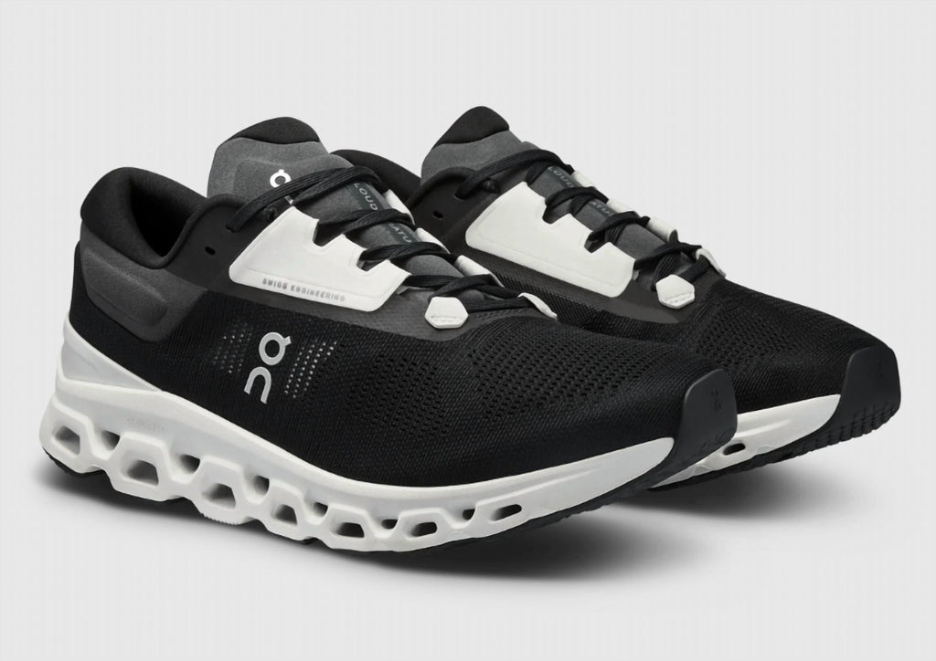 Men's Cloudstratus 3 Shoes In Black/frost