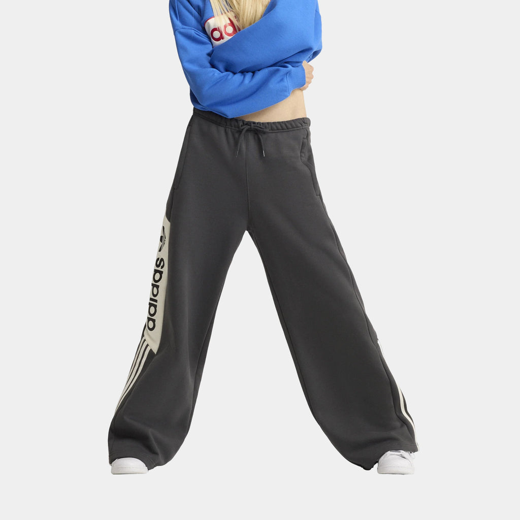 Adisignature NY Wide Leg Womens Sweatpants (Utility Black)