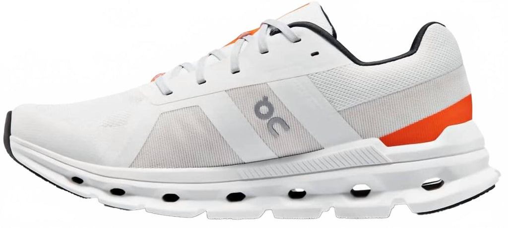 Men's Cloudrunner Running Shoes In Undyed White|Flame