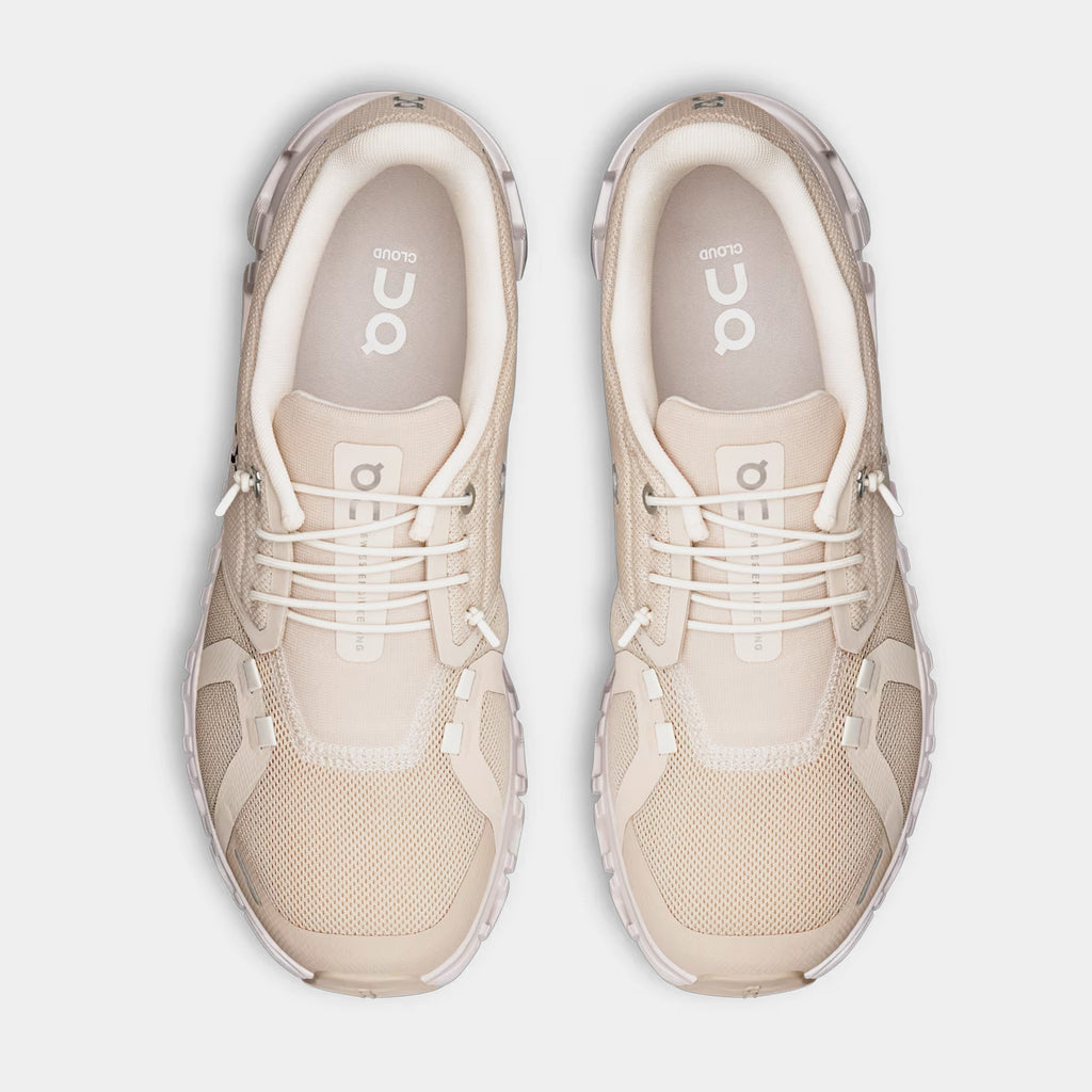 Cloud 6 Womens Running Shoes (Pearl/White/White)
