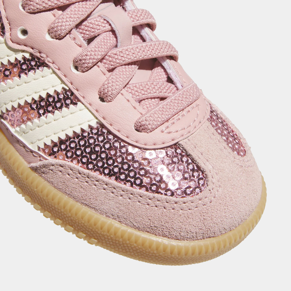 Samba OG Wonder Mauve Infant Toddler Lifestyle Shoes (Wonder Mauve/Cream White/Tech Grey Metallic)