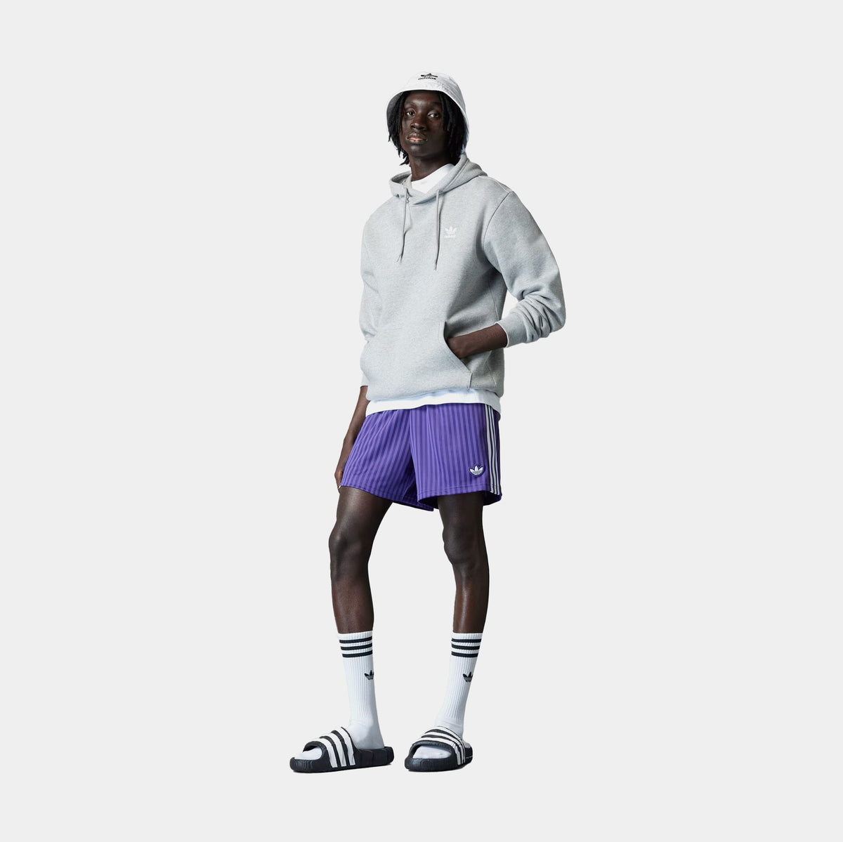Real Madrid Terrace Icon Mens Shorts (Purple)