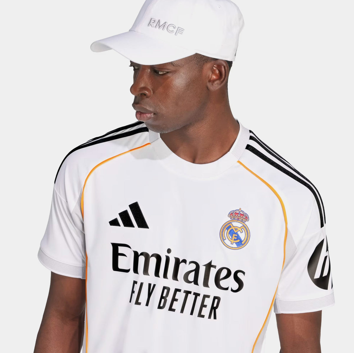 Real Madrid 25/26 Mens Jersey (White/Black)