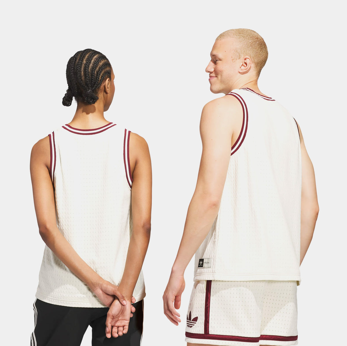 Originals Basketball Mens Jersey (Biege/Red)