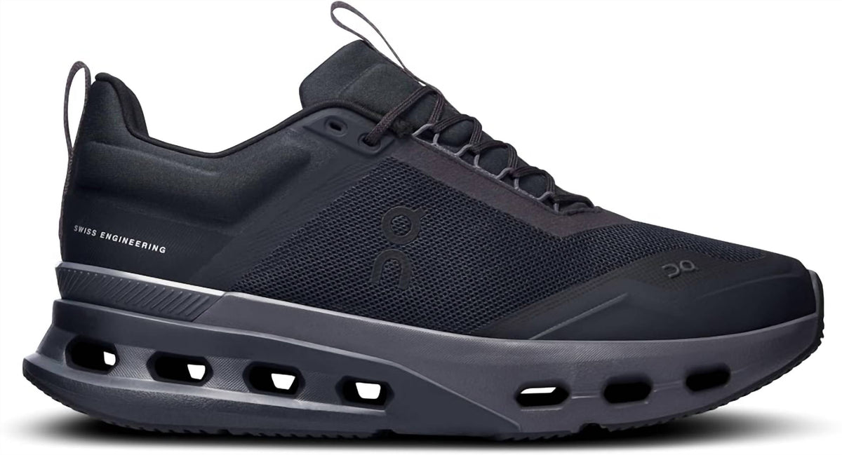 Women's Cloudnova X Sneaker In Black|Eclipse