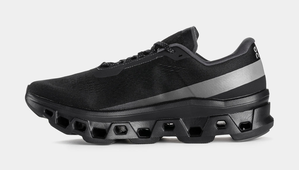 Cloudmonster 1 Mens Running Shoes (Black/Grey)
