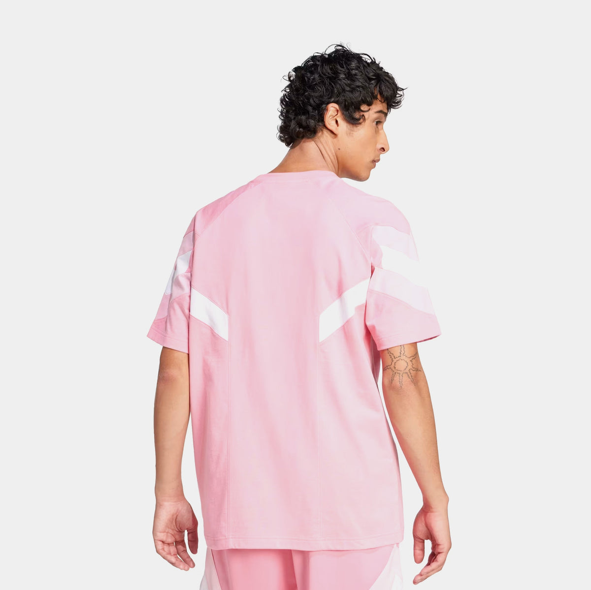 Inter Miami CF Originals Mens Short Sleeve Shirt (Easy Pink/White)