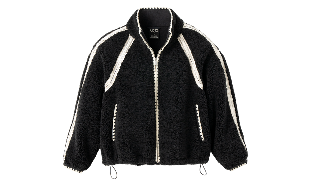 Nikia Crochet UGGfluff Jacket WMNS "Black" 1161670 BLK