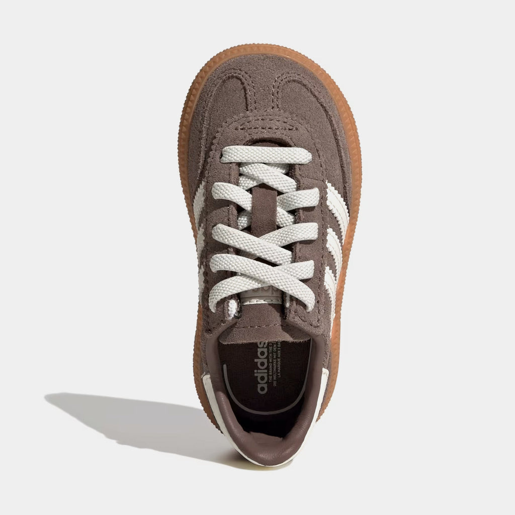 Handball Spezial Comfort Closure Elastic Lace Infant Toddler Lifestyle Shoes (Earth Strata/Off White/Gum)