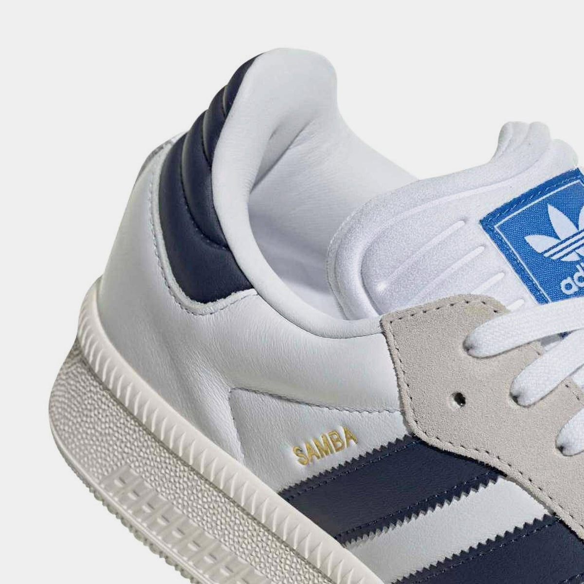 Samba XLG Mens Lifestyle Shoes (White/Navy)