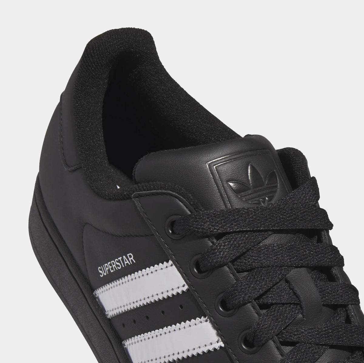 Superstar II Metallic Black Mens Lifestyle Shoes (Black)