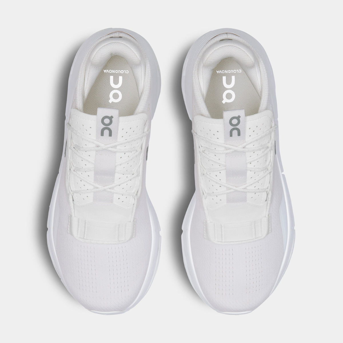 Cloudnova 2 Mens Running Shoes (All White)