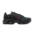 Nike Air Max Plus GS 'Bred' — Black/Metallic Silver/University Red