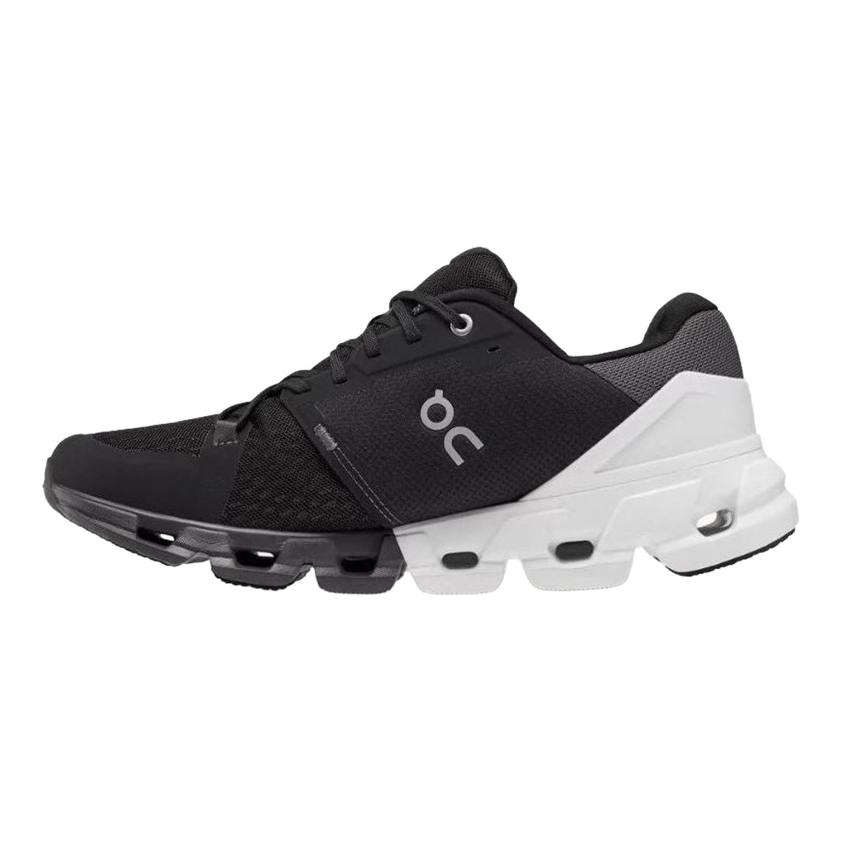 ON Cloudflyer 4 Wide Sneaker in Black White | Women