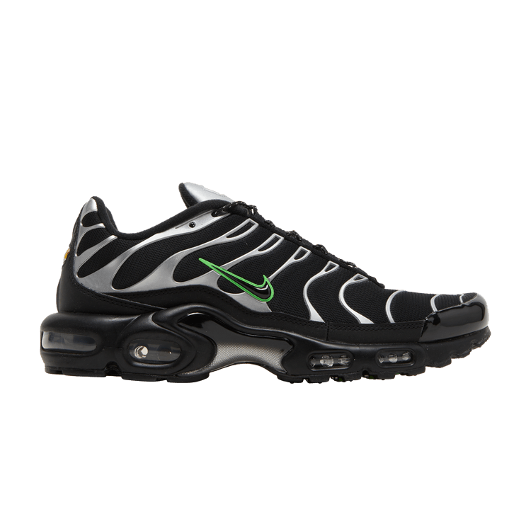 Nike Air Max Plus 'Black Silver Green Strike'