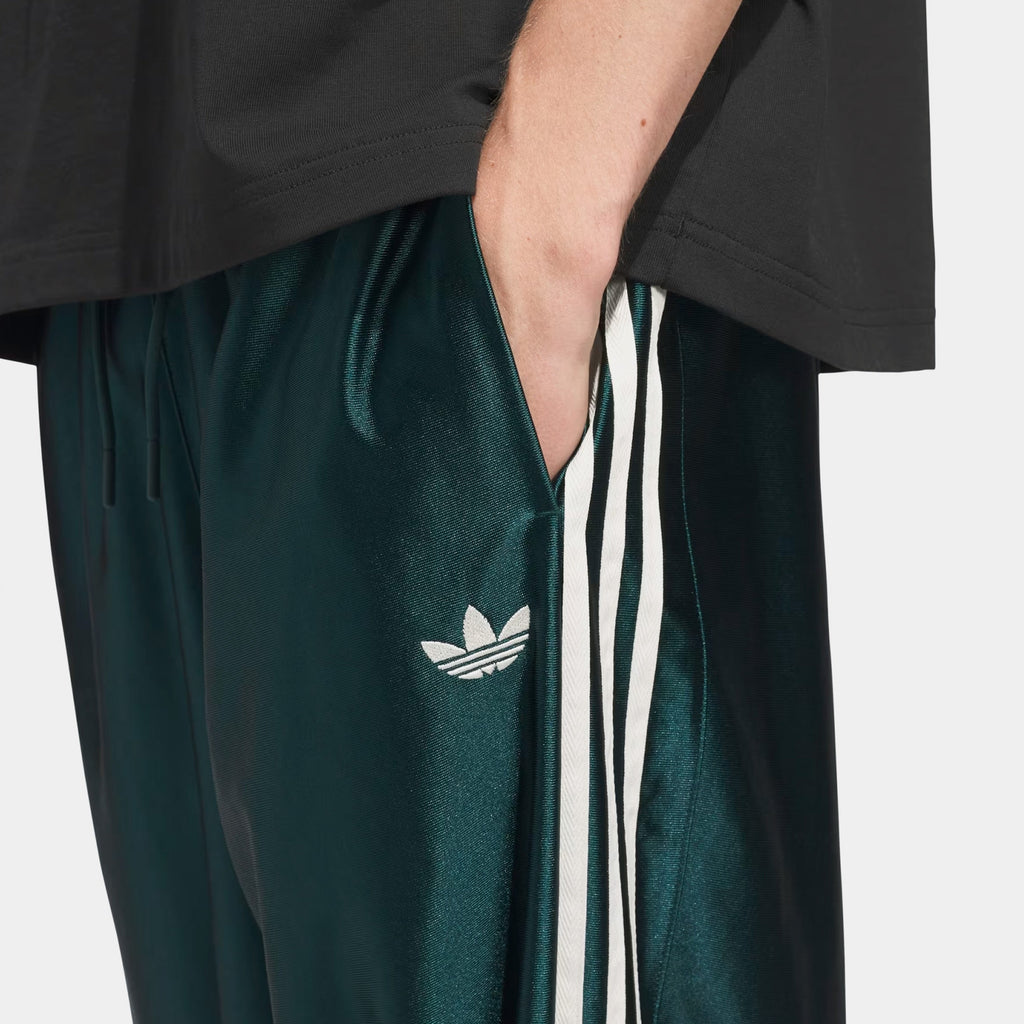 Basketball Tear Away Track Mens Pants (Green/Beige)