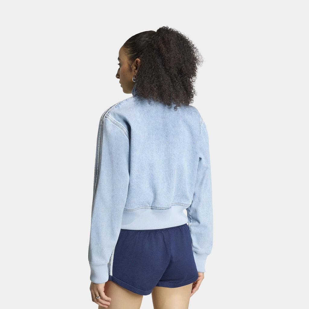 Firebird Denim Tracktop Womens Jacket (Light Denim)