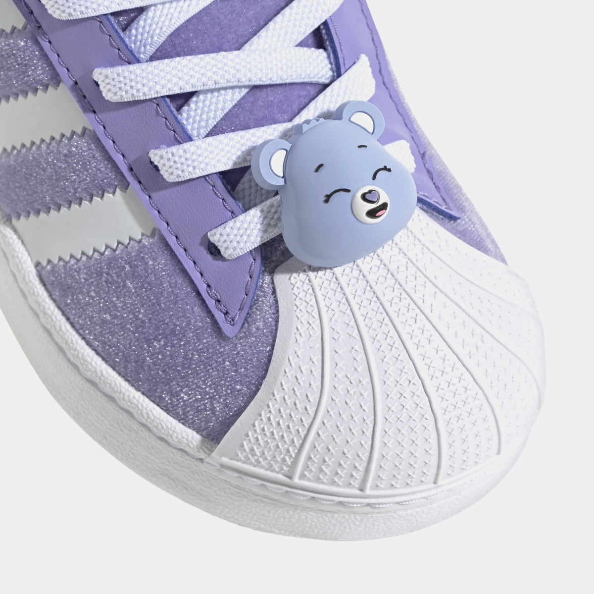 Care Bears Superstar Quickon Preschool Lifestyle Shoes (Light Purple/Cloud White/Core Black)