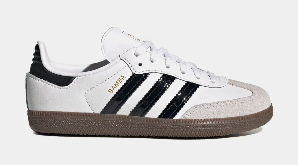 Samba OG Preschool Lifestyle Shoes (Cloud White/Core Black/Gum)