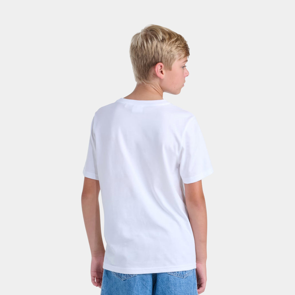 Shoe Shop Graphic Grade School Short Sleeve Shirt (White)