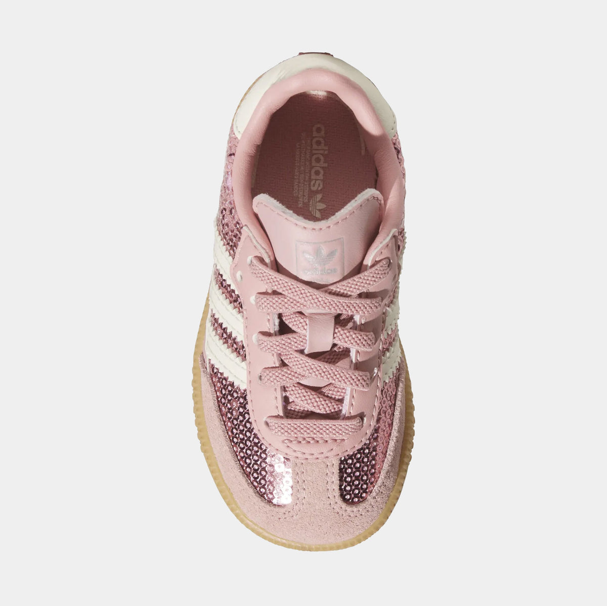 Samba OG Wonder Mauve Infant Toddler Lifestyle Shoes (Wonder Mauve/Cream White/Tech Grey Metallic)