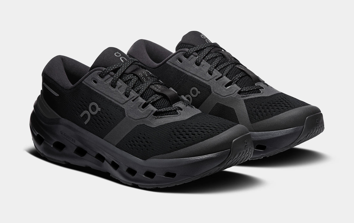 Cloudrunner 3 Mens Running Shoes (Black/Black)