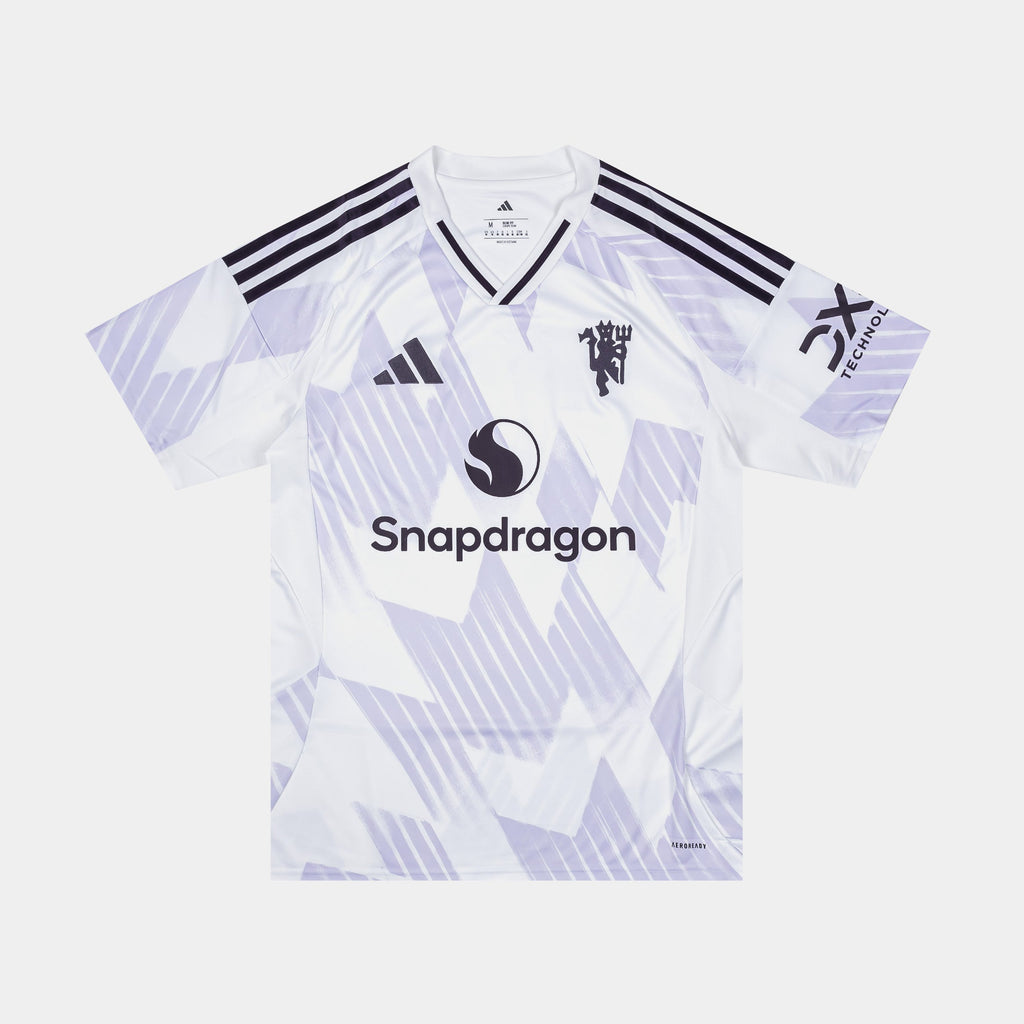 Manchester United 25/26 Away Mens Jersey (White/Purple)