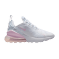 Nike Air Max 270 GS 'White Pink Foam' — White/Light Smoke Grey/Pink Foam
