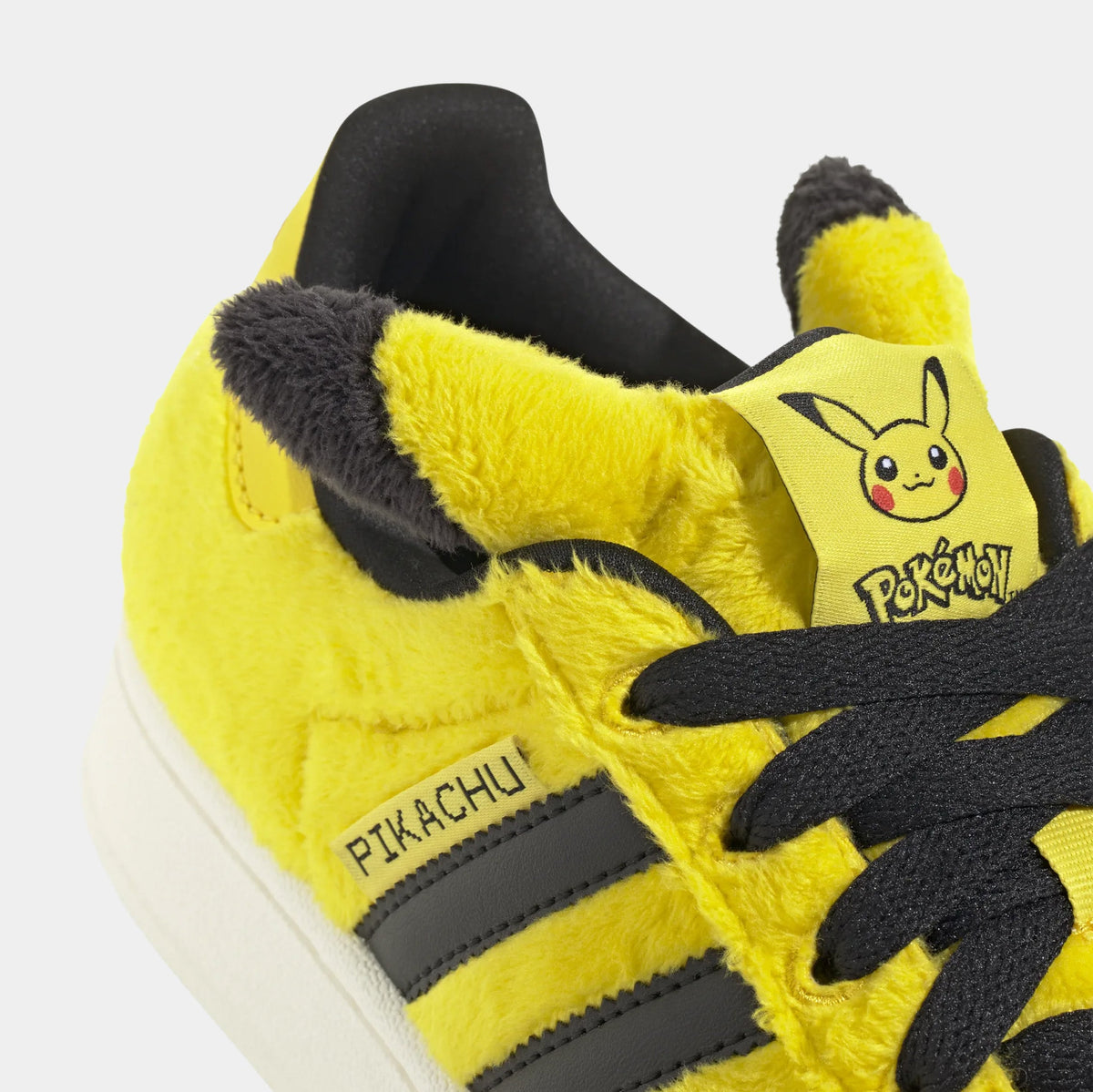 Pokemon x Adidas Superstar II Pikachu Grade School Lifestyle Shoes (Yellow/Yellow/Core Black)