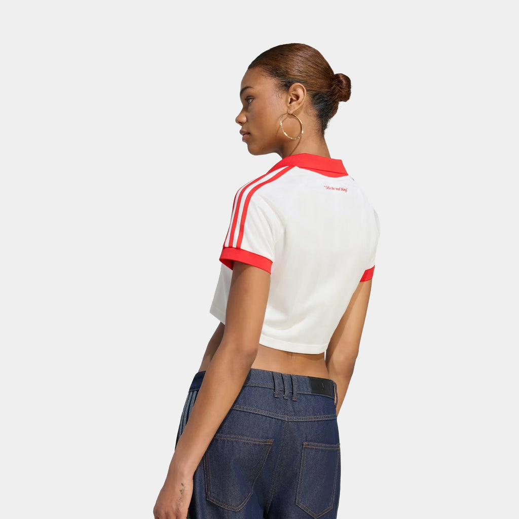Coca Cola Cropped Womens Jersey (Core White)