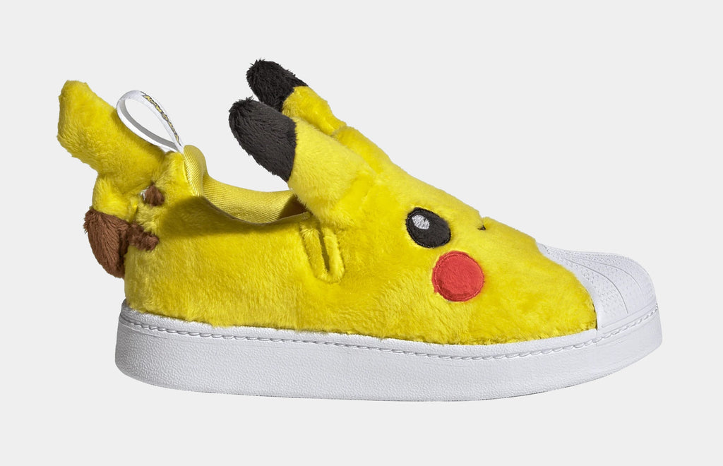 Pokemon x Superstar Quickon Pikachu Preschool Lifestyle Shoes (Yellow/Core Black/Cloud White)