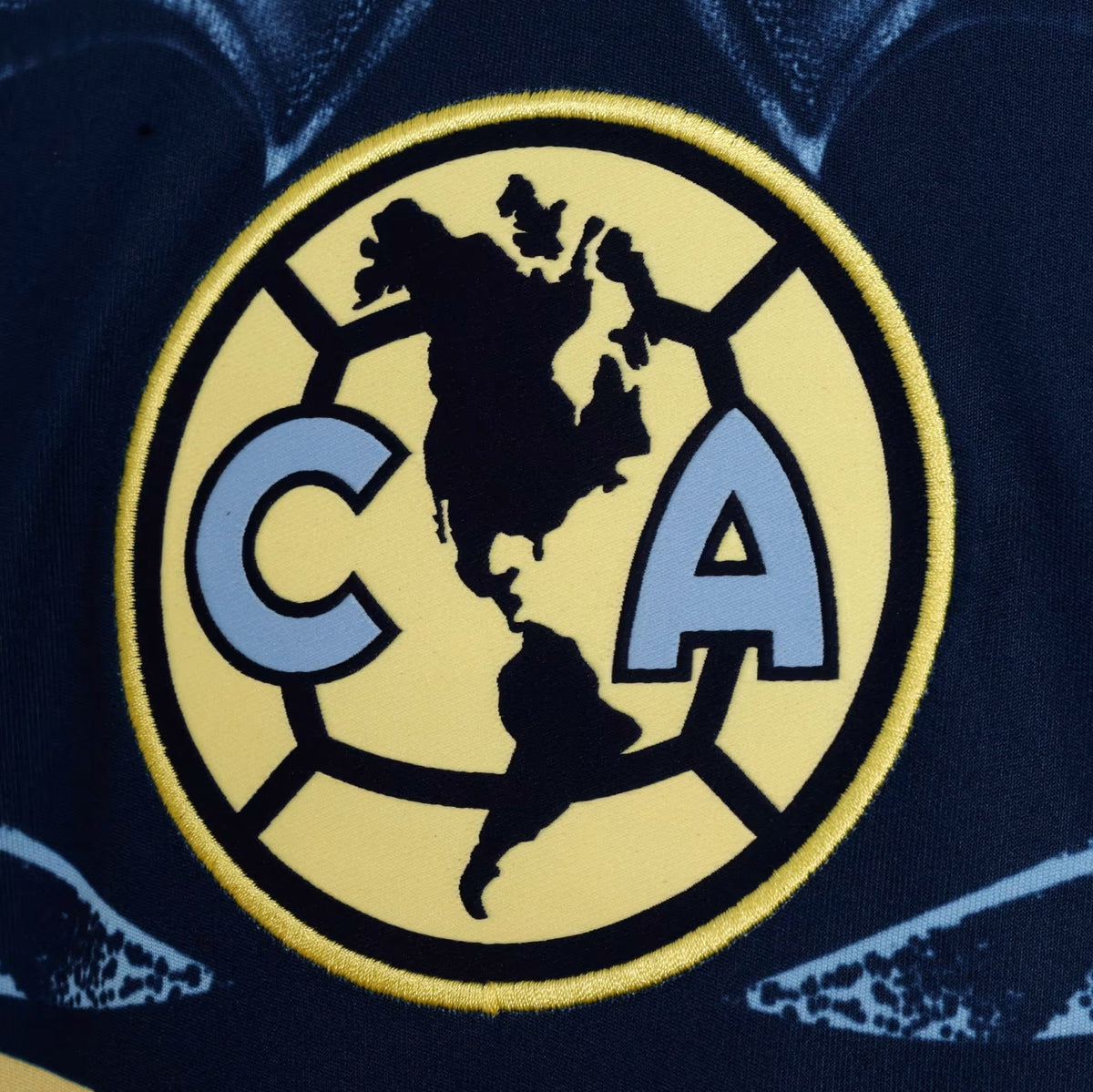 Club America Caliente 25/26 Away Mens Jersey (Navy Blue/Yellow)