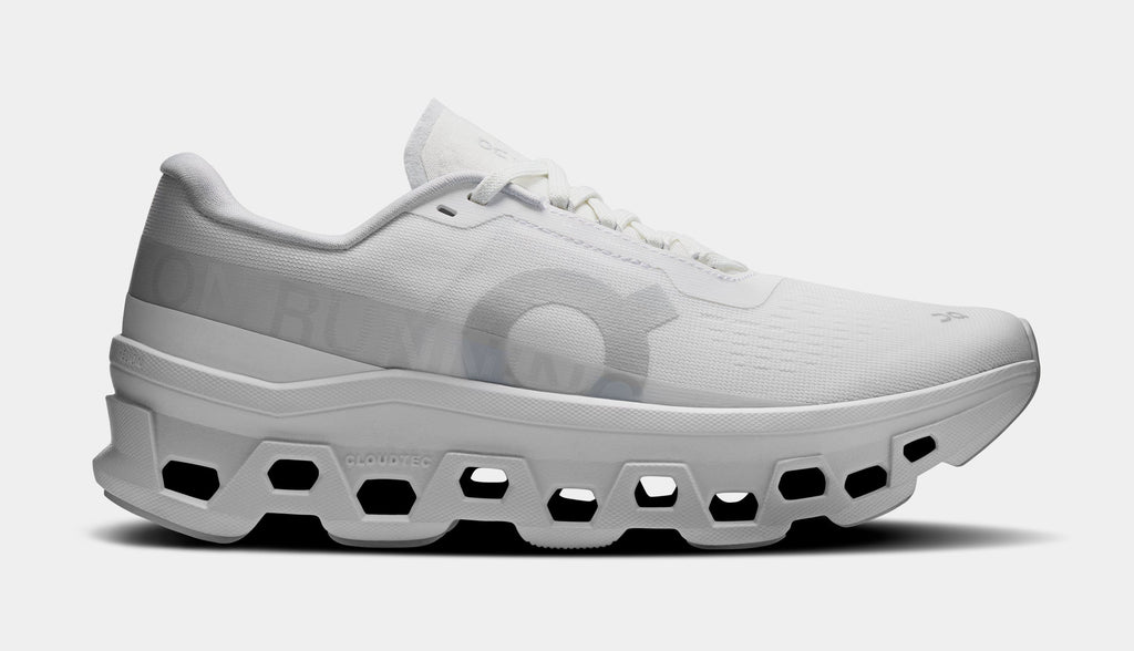 Cloudmonster Womens Running Shoes (White/White)