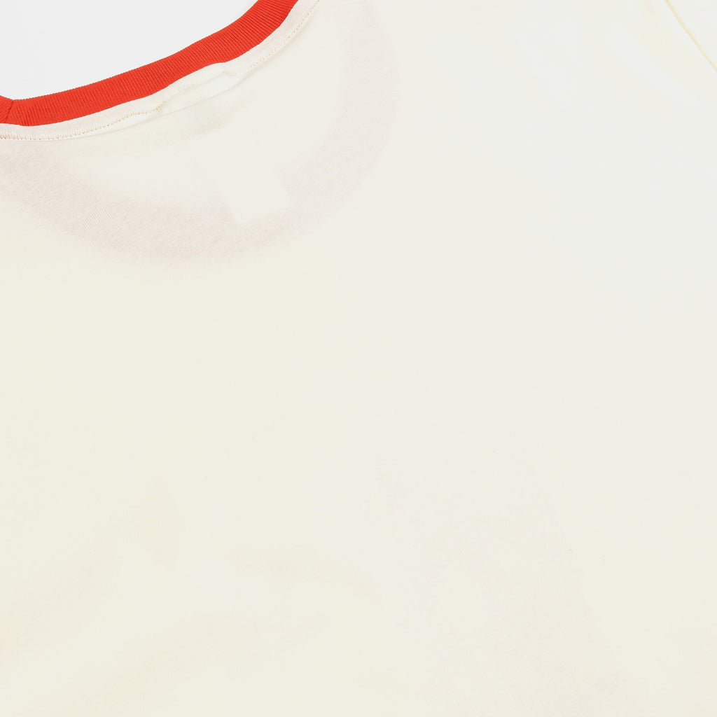 Archive 1983 Womens Short Sleeve Shirt (White/Red)