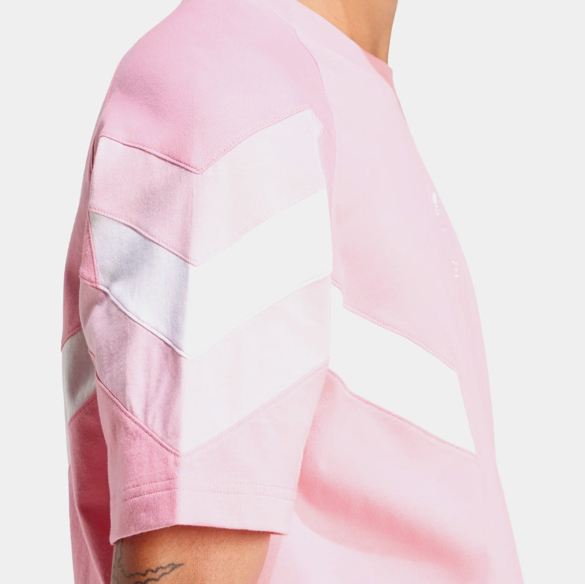 Inter Miami CF Originals Mens Short Sleeve Shirt (Easy Pink/White)