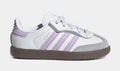 Samba OG Infant Toddler Lifestyle Shoes (White/Purple)