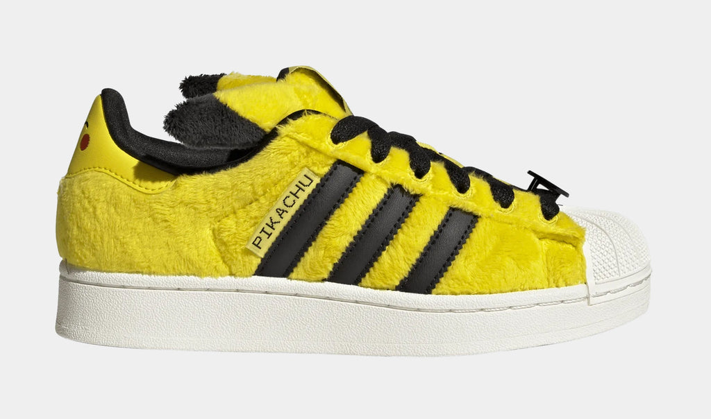 Pokemon x Adidas Superstar II Pikachu Grade School Lifestyle Shoes (Yellow/Yellow/Core Black)