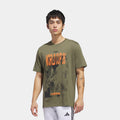 FIFA World Cup '26 Tour Graphic Mens Short Sleeve Shirt (Olive Strata)