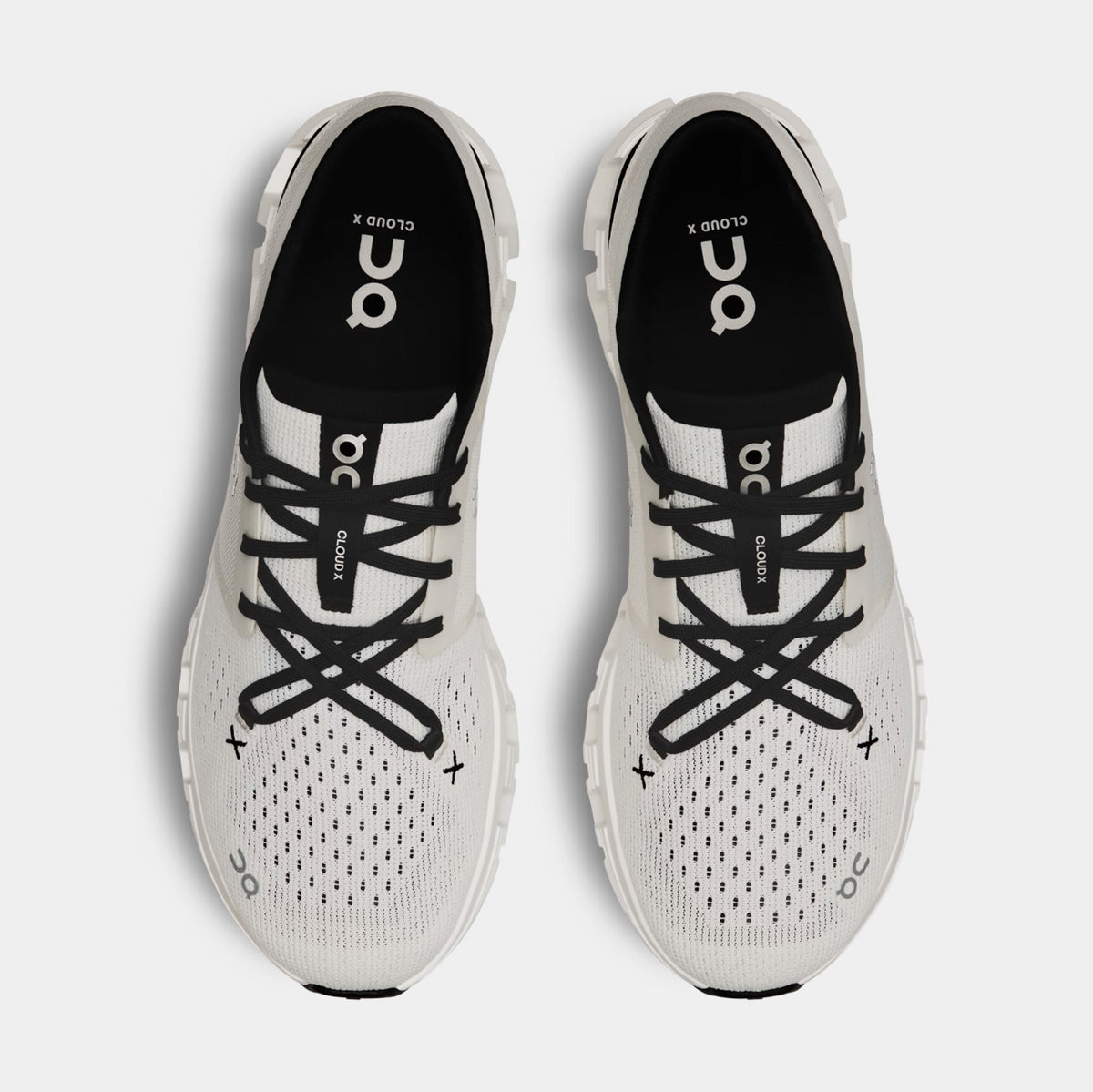Cloud X Mens Running Shoes (White/Black)