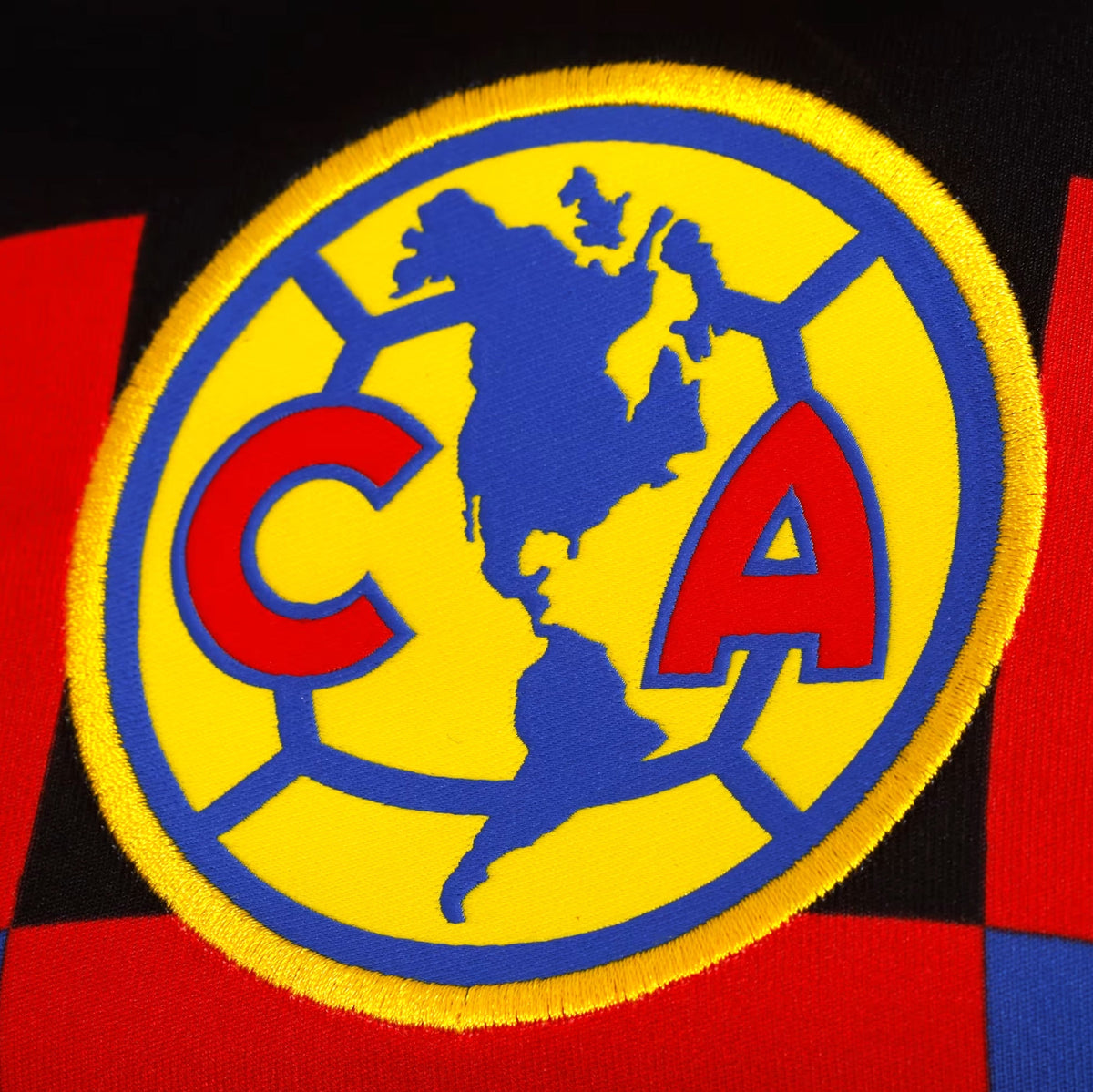 Club America Caliente Home Mens Jersey (Yellow/Black)