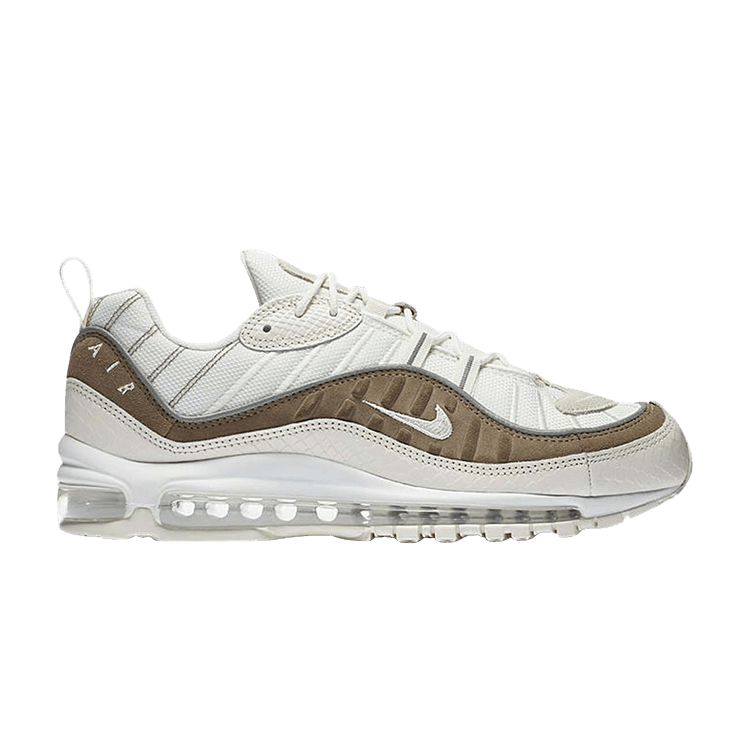 Nike Air Max 98 'Snakeskin' — Sail/Sail-White-Sepia Stone (A09380 100)