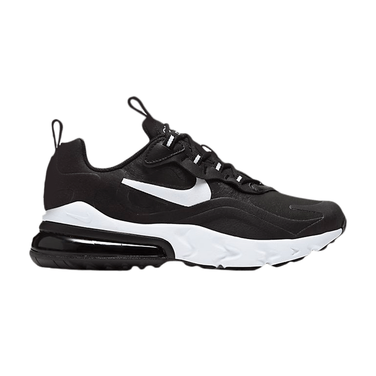 Nike Air Max 270 React GS 'Black' — Black/Black/White