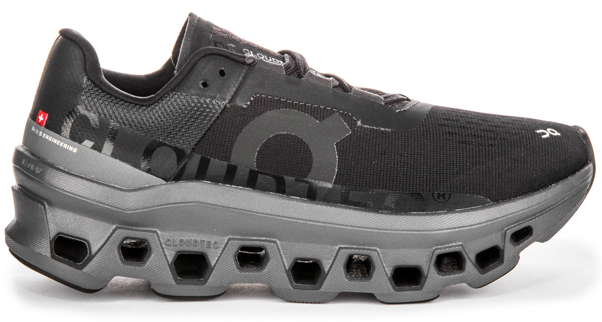 On Running Cloudmonster In Black For Women