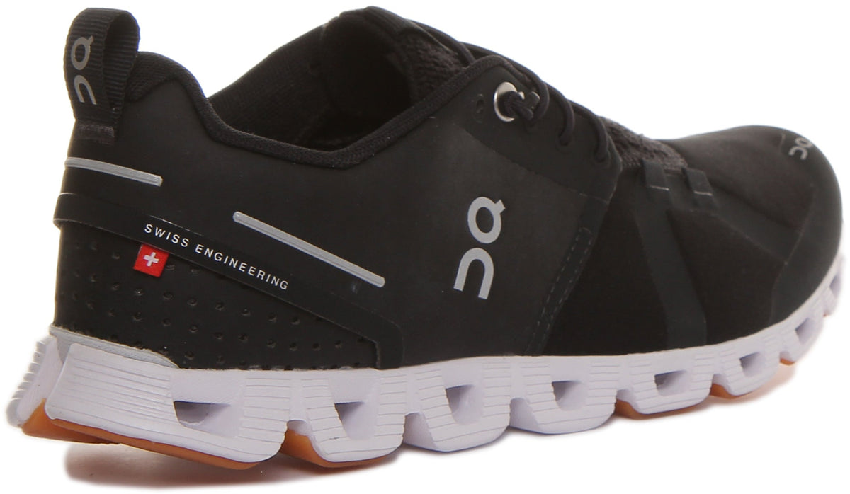 On Running Cloud Terry In Black White For Women
