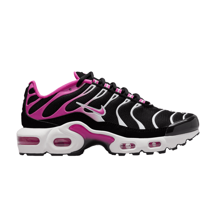 Nike Air Max Plus GS 'Black Laser Fuchsia'