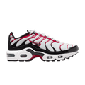 Nike Air Max Plus GS 'Pure Platinum University Red'
