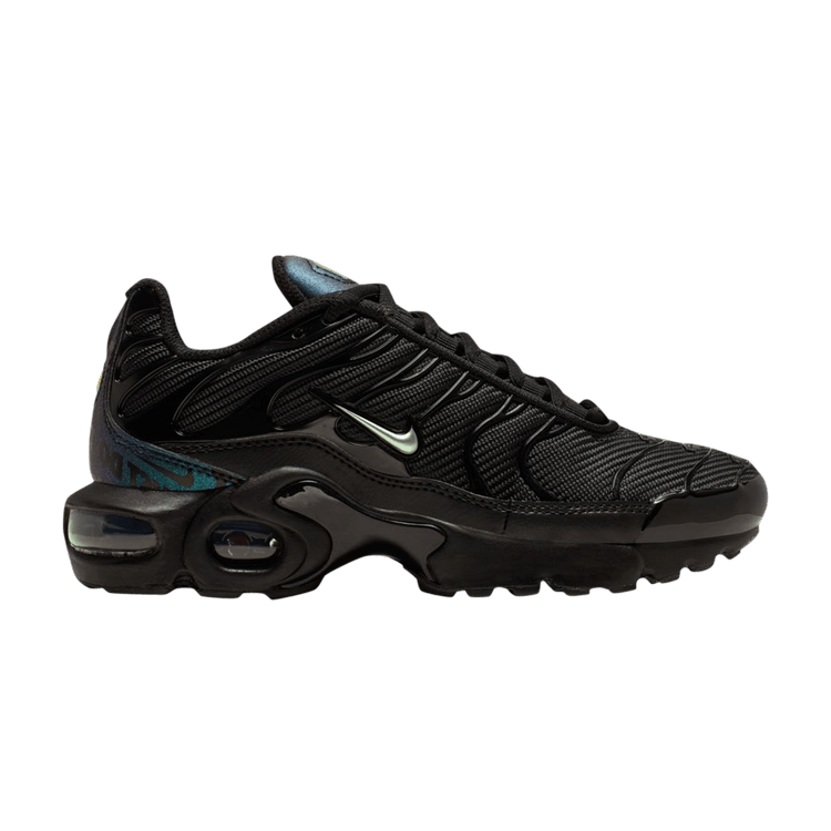 Nike Air Max Plus BG 'Black Metallic Silver'