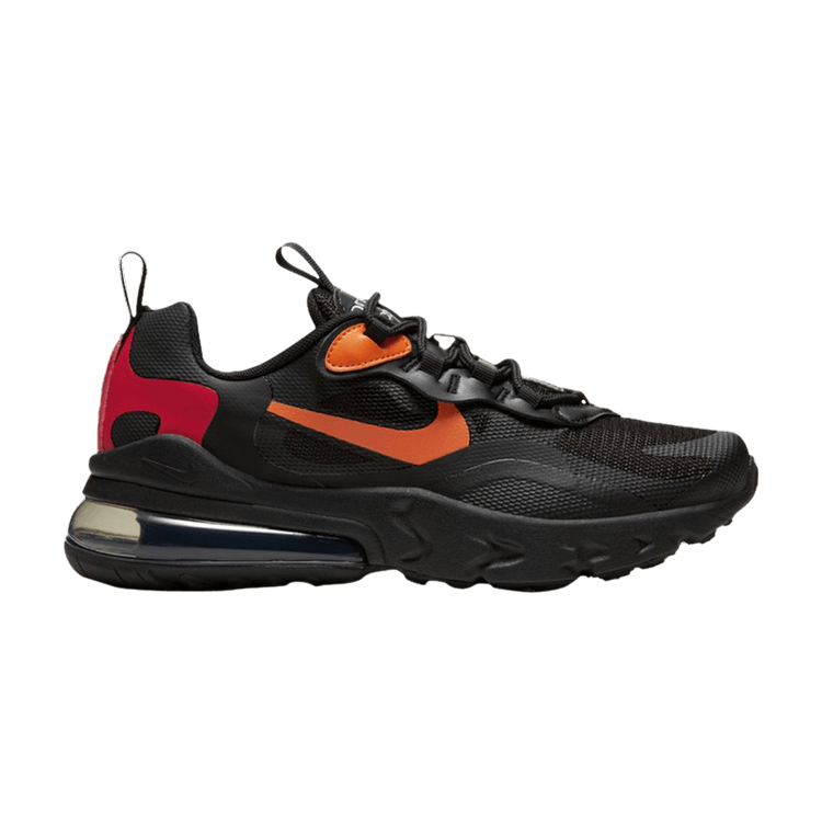 Nike Air Max 270 React GS 'Black Magma Orange'