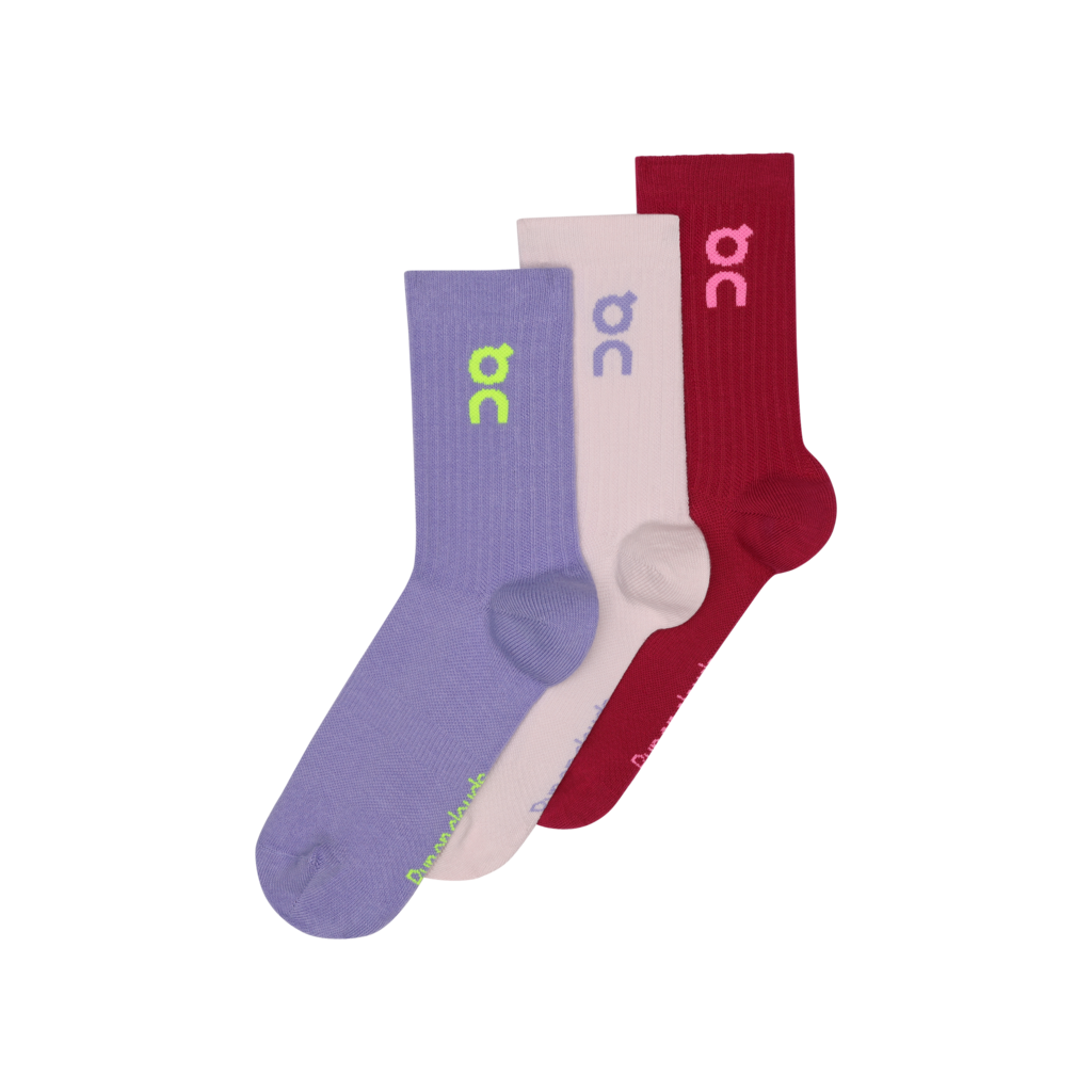 On Logo Sock High 3 Pack