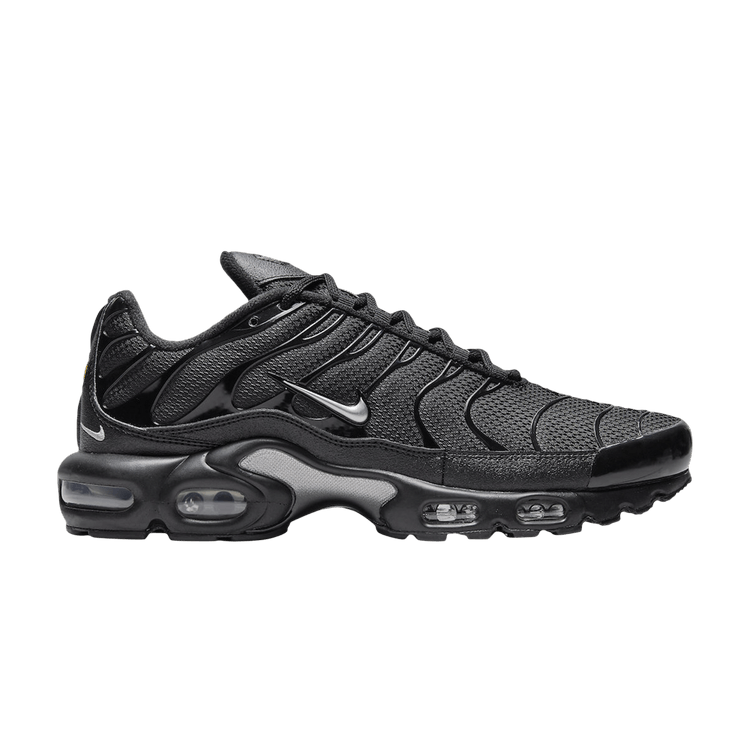 Nike Air Max Plus 'Mini Swoosh - Black Metallic Silver'